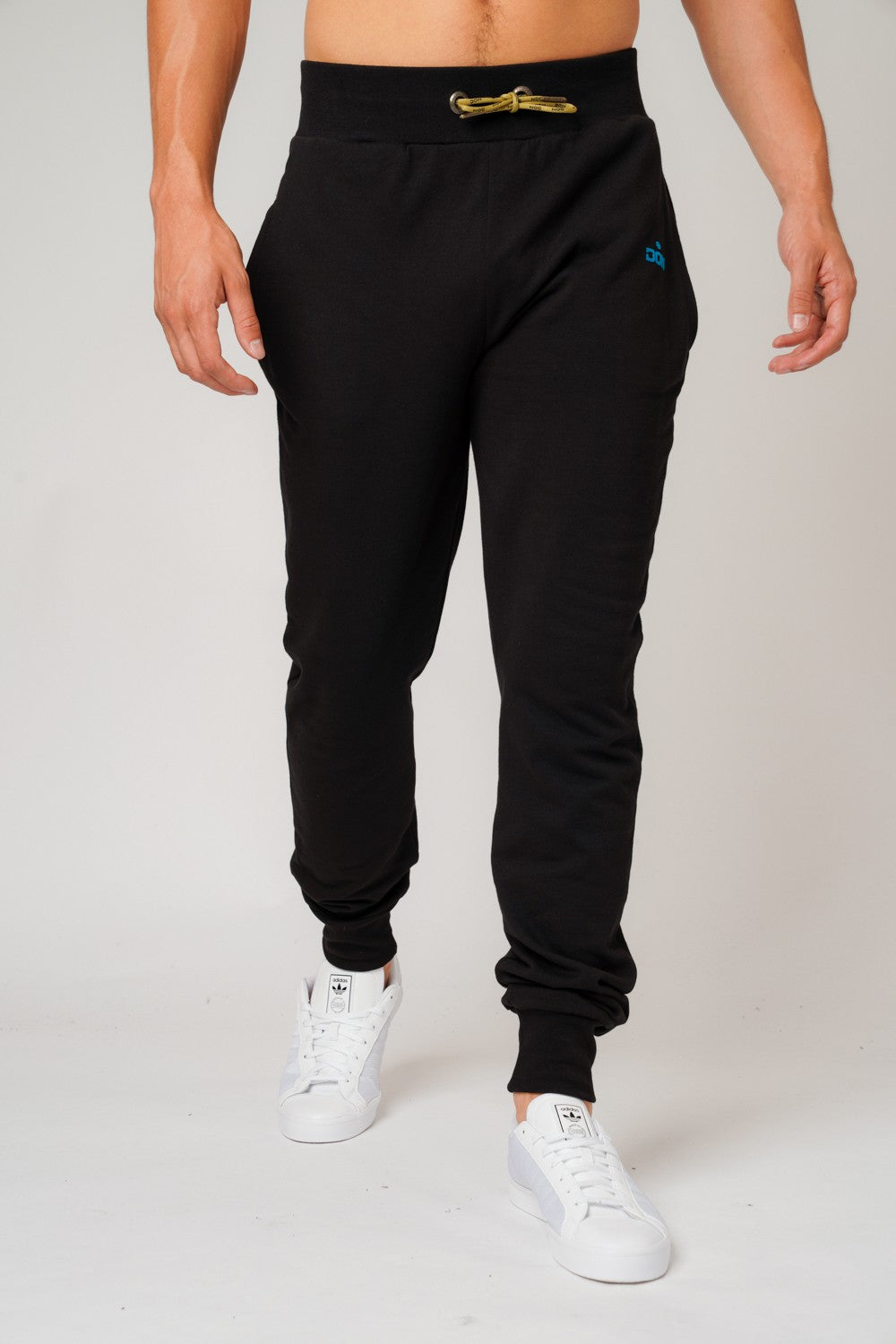 DON BLACK & TEAL JOGGERS