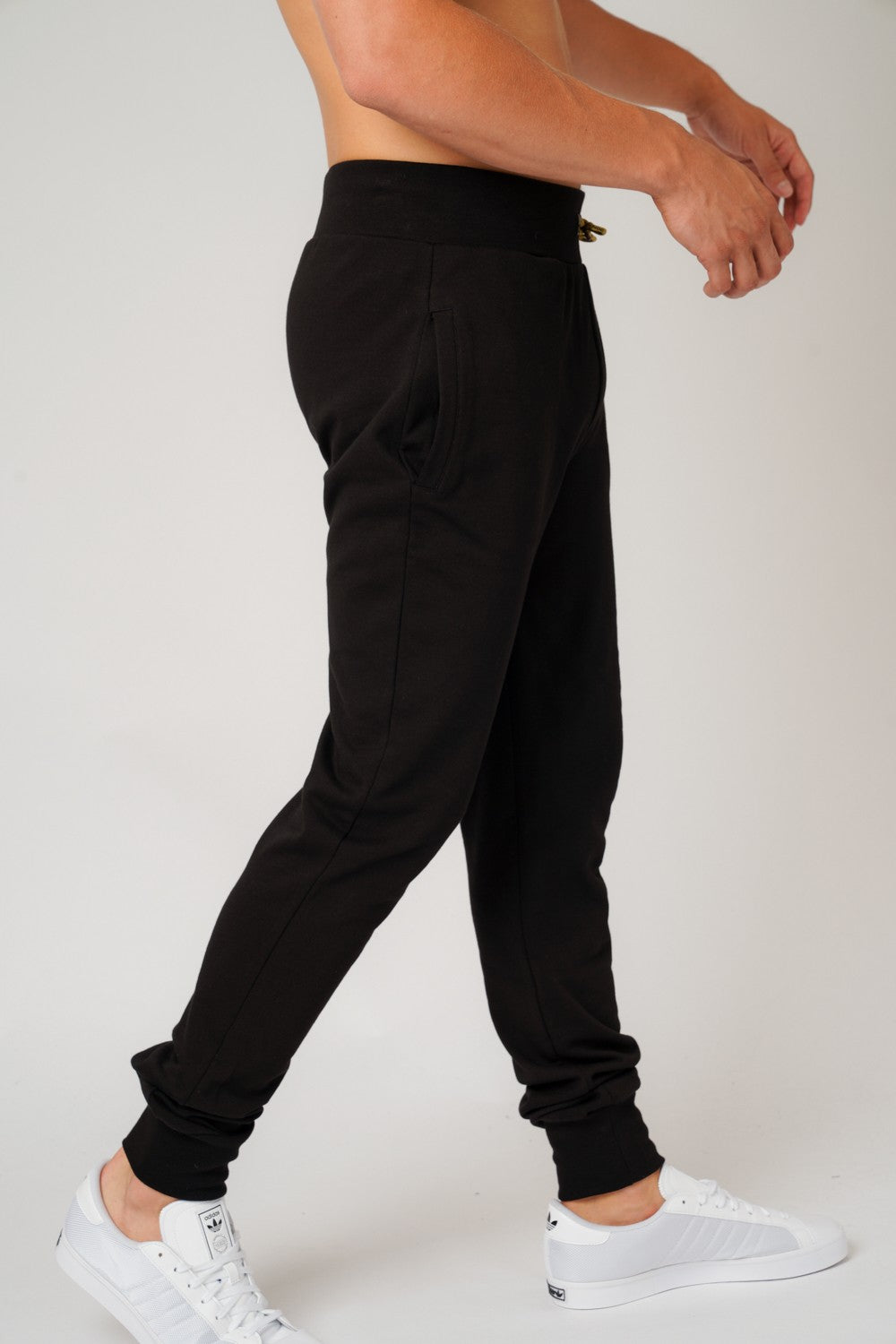 DON BLACK & TEAL JOGGERS