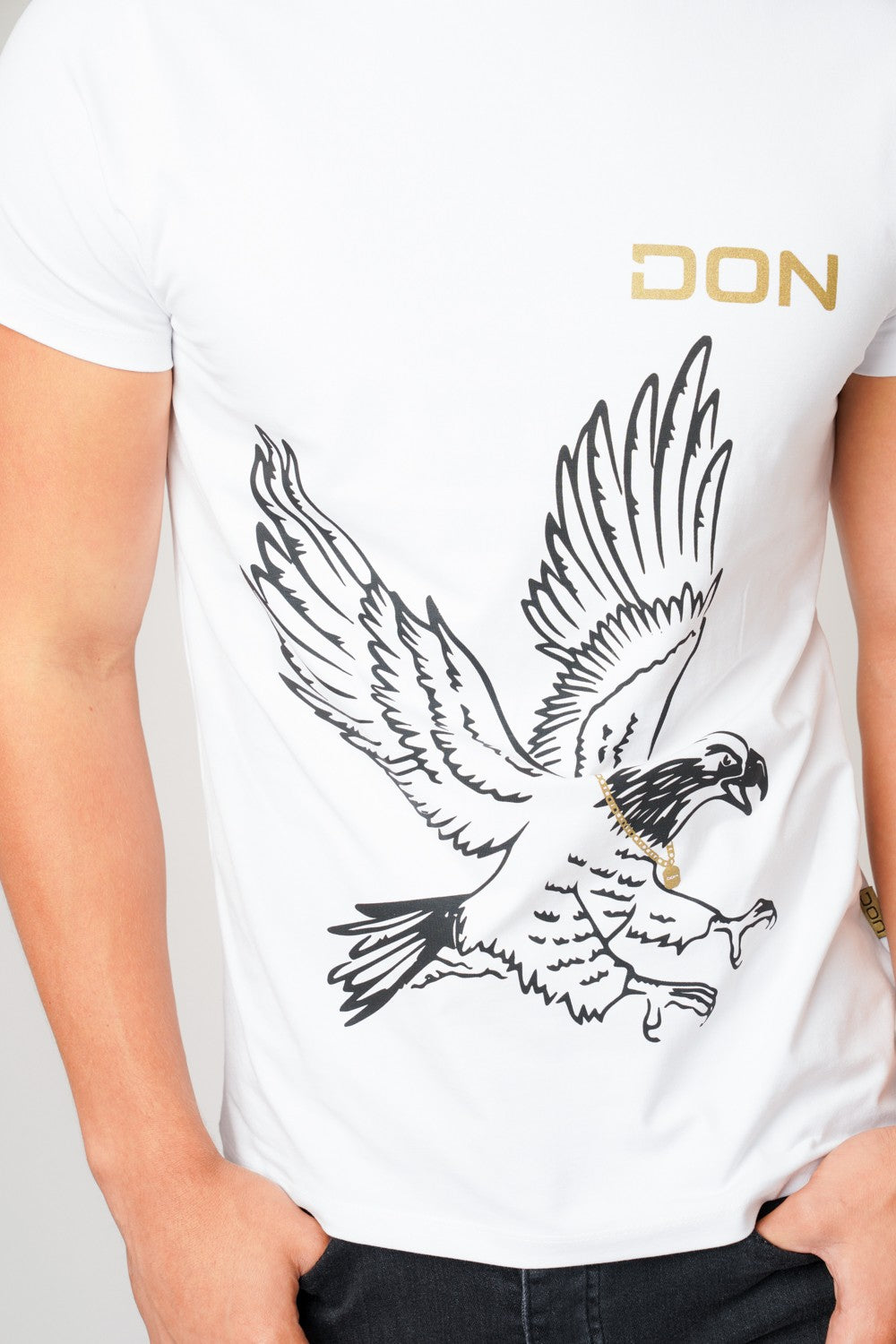 EAGLE WHITE T-SHIRT - Don Jeans