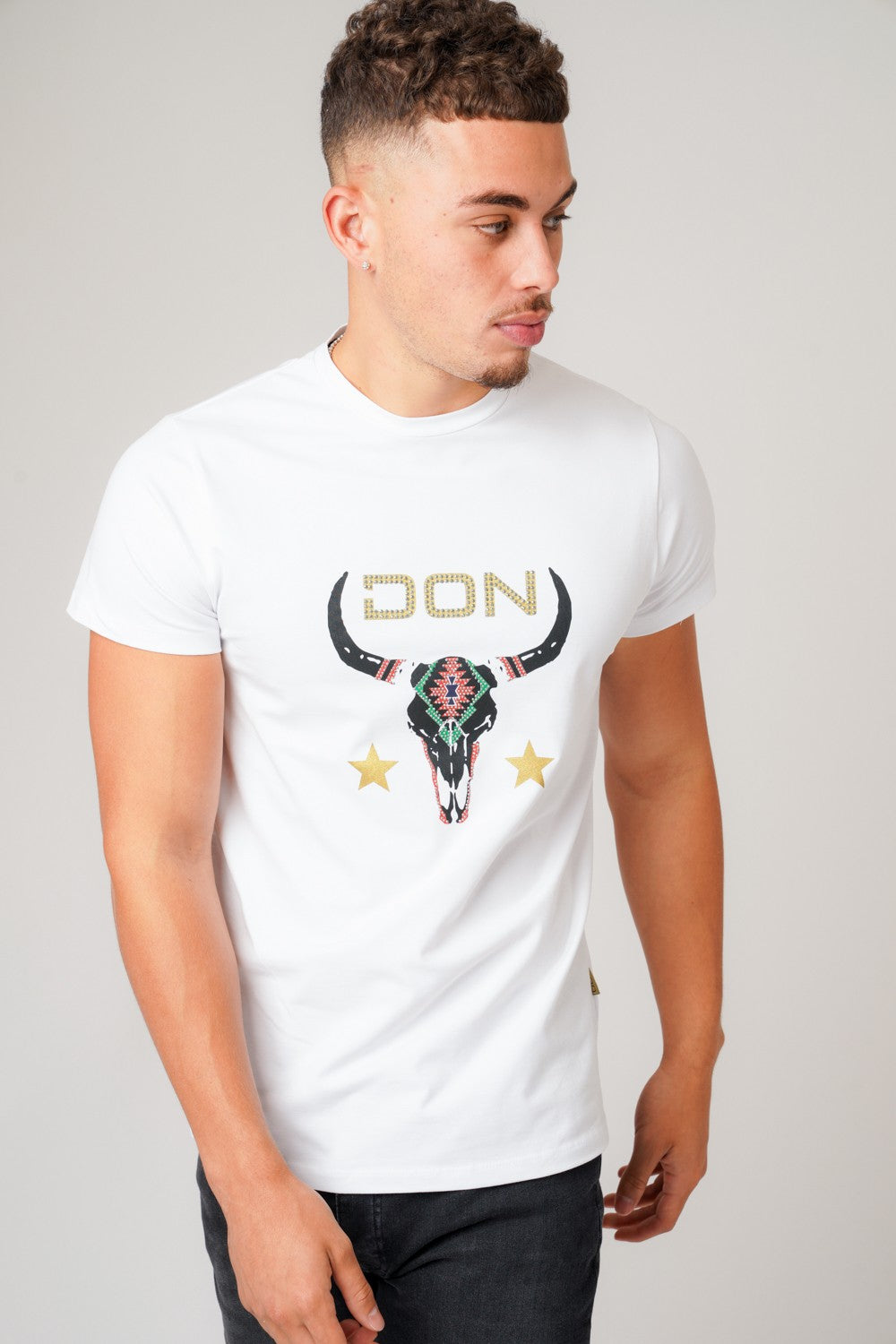 BULL WHITE T-SHIRT - Don Jeans